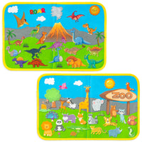 Double Face Travel Felt Story Board Maternelle Apprentissage